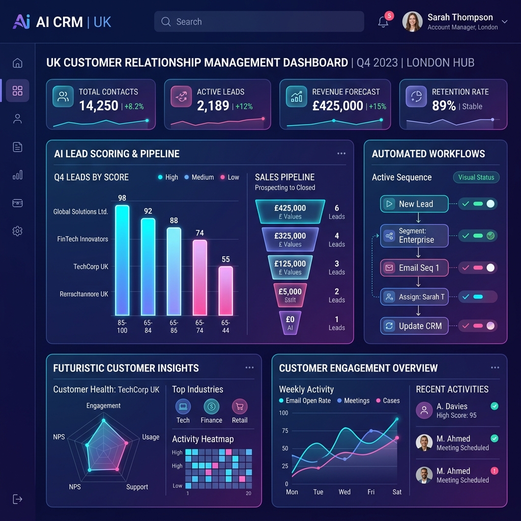 AI CRM Software UK