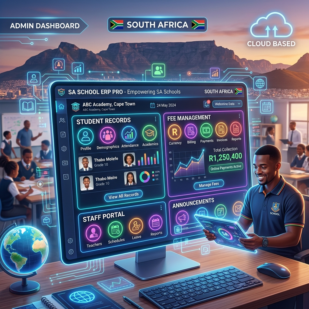 Cloud-Based School ERP Software South Africa - Jaiton Technologies